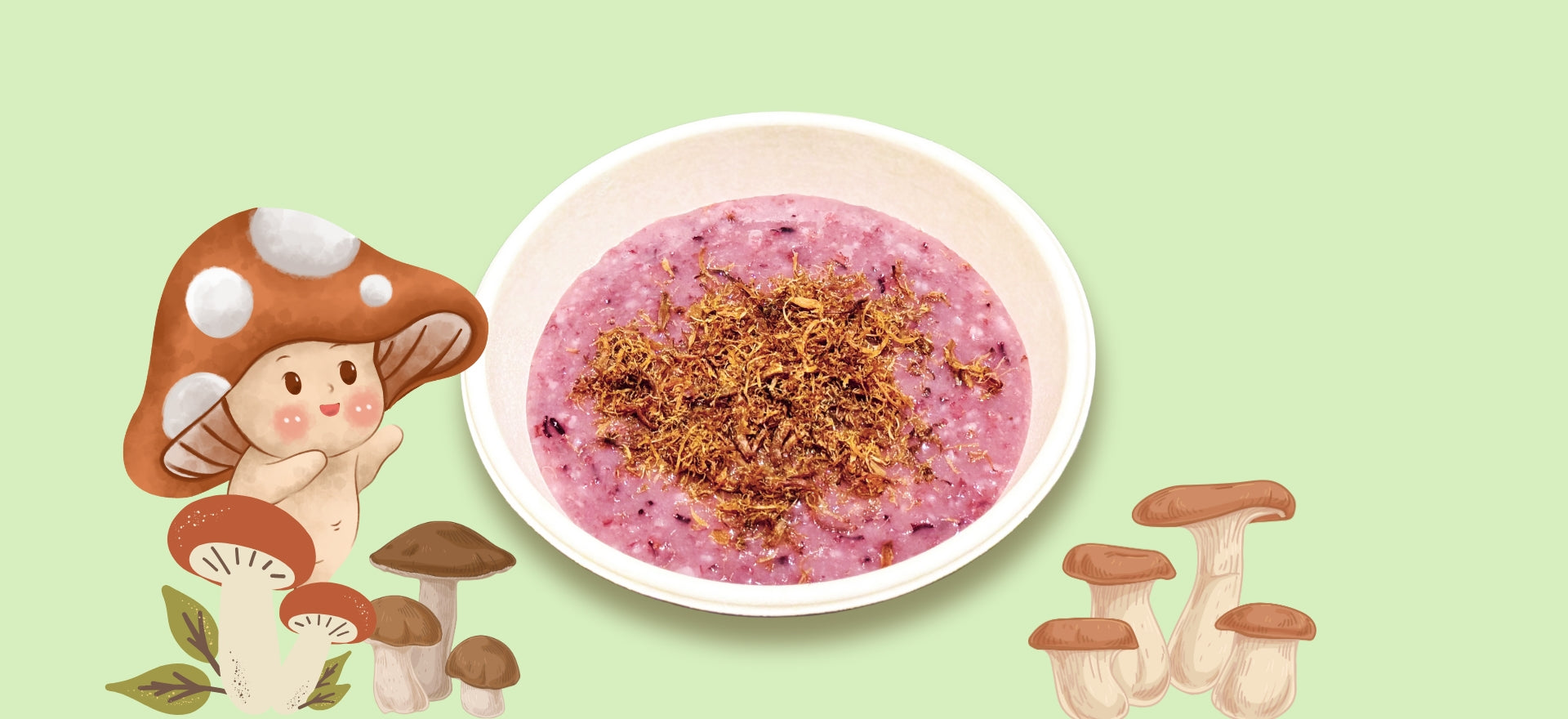 Cháo tím chay ngon quận 10